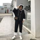 Set: Fleece-lined Hoodie + Pants