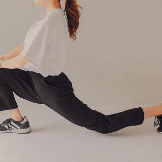 Stretchy Tapered Dress Pants