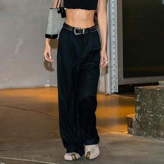 Low-rise Loose Fit Pants