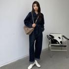 Denim Dungaree Jumpsuit