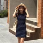 Slim-fit Stripe Mini Dress