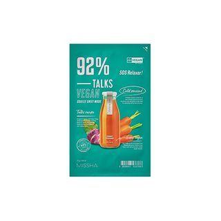 Missha - Talks Vegan Squeeze Sheet Mask - 7 Types Sos Relaxer