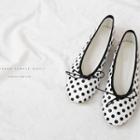 Polka-dot Ballerina Flats