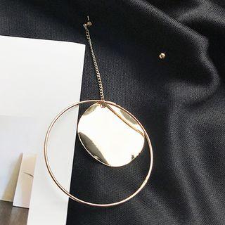 Circle Non-matching Earring