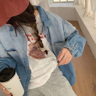 Denim Shirt Gradient Blue - One Size