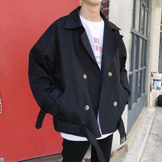 Double-breasted Oversize Trench Jacket