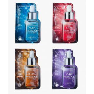 All Mask Story - Prestige Facial Sheet 1pc (4 Types) Pore
