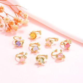 Animal Faux Gemstone Alloy Cuff Earring (various Designs)