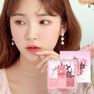 Peach C - Eyeshadow Palette Blossom Edition - 2 Colors #01 Shy Pink