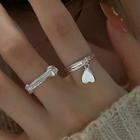 Knot / Heart Alloy Open Ring