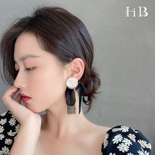 Ribbon Bow Dangle Earring