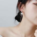 Cat Eye Stone Drop Earring 1 Pair - As Shown In Figure - One Size