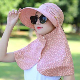 Convertible Sun Hat With Neck Flap