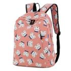 Canvas Pattern Print Backpack