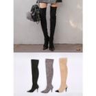 Toe-cap Over-the-knee Boots