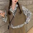 Pocket Detail Vest / Shirt