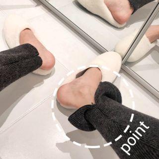 Zip-detail Knit Pants