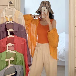 Light Shirt Jacket / Tank Top