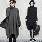 Cowl-neck Dip-back Dress