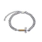 Chain Bracelet Silver & Gold - 18cm