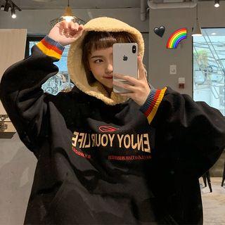 Rainbow Sleeve Sweatshirt