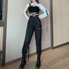 Tank Top / Harem Sweatpants / Long-sleeve One Shoulder T-shirt