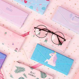 Foldable Printed Eyeglasses Case