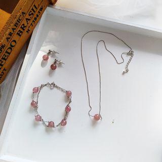 Bead Bracelet / Dangle Earring / Pendant Necklace