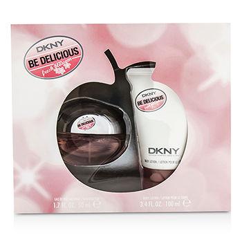 Dkny - Be Delicious Fresh Blossom Coffret: Eau De Parfum Spray 50ml/1.7oz + Body Lotion 100ml/3.4oz 2 Pcs