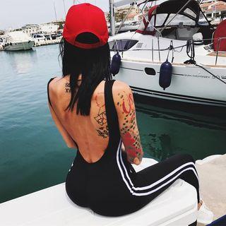 Sleeveless Backless Jumpsuit