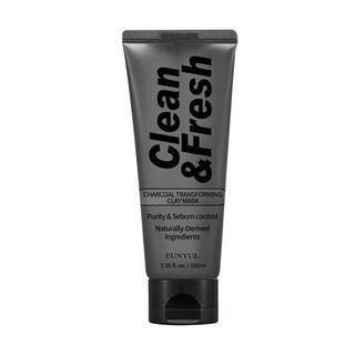 Eunyul - Clean & Fresh Clay Mask - 5 Types #05 Charcoal Transforming