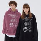Couple Matching Oversized Graphic Hoodie