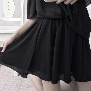 A-line Chiffon Jumper Skirt
