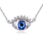 Swarovski Elements Crystal Eye Pendant Necklace