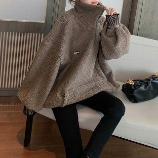 Chenille Loose-fit Sweatshirt