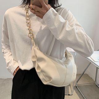 Chain Crossbody Hobo Bag