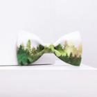 Forest Print Bow Tie