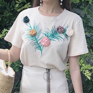 Flower Short-sleeve T-shirt