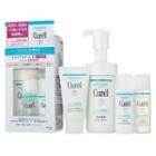 Kao - Curel Intensive Moisture Care Trial Kit Ii: Cleansing Gel 30g + Foaming Wash 90ml + Lotion Ii 30ml + Milk 30ml 4 Pcs