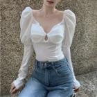 Long-sleeve Pain Top