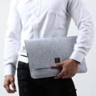 Mobile Device Flap Clutch Gray - One Size