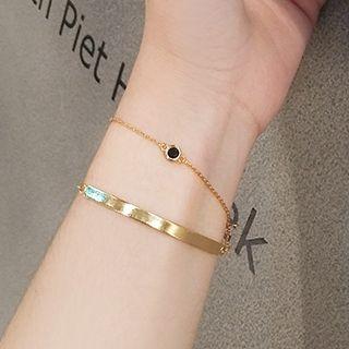 Metal Disc Bracelet (various Designs)