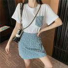 Pocket Short-sleeve T-shirt T-shirt - One Size
