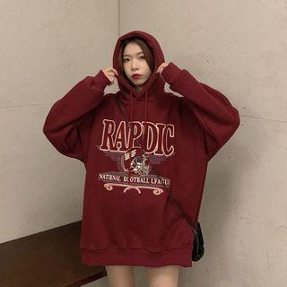 Loose-fit Letter Print Hoodie