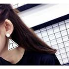 Road Sign Earring