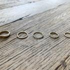 Stacking Ring Set Of 5 Gold - One Size