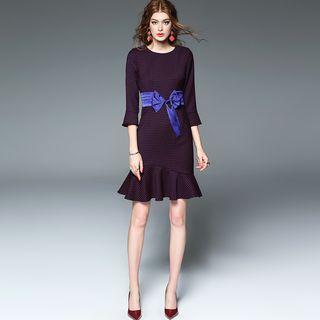 Pattern Sheath Dress