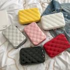 Chain Strap Quilted Pouch