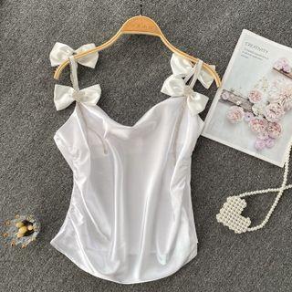 Plain Bow Suspender Top