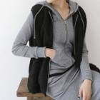 Sherpa-fleece Zip-up Vest